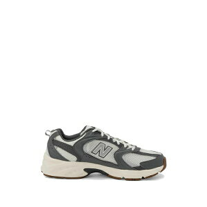 �j���[�o�����X ���f�B�[�X �X�j�[�J�[ �V���[�Y 530 panelled lace-up sneakers Grey
