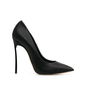 �J�T�f�B ���f�B�[�X �p���v�X �V���[�Y Blade twenties 120mm satin pumps Black