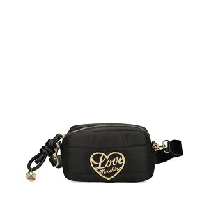 ���u ���X�L�[�m ���f�B�[�X �V�����_�[�o�b�O �o�b�O Heart-plaque cross body bag Black