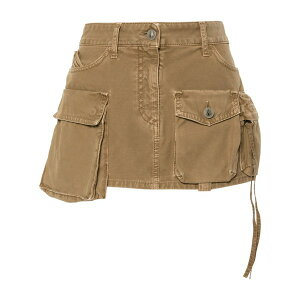 �W �A�e�B�R ���f�B�[�X �f�j���p���c �{�g���X Fay denim cargo miniskirt Neutrals