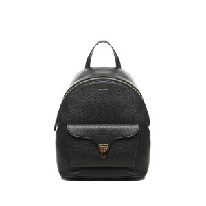 �R�`�l�� ���f�B�[�X �o�b�N�p�b�N�E�����b�N�T�b�N �o�b�O Beat flap-pocket leather backpack Black
