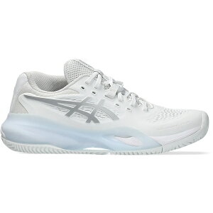ASICS �A�V�b�N�X ���f�B�[�X �X�j�[�J�[ �yASICS Gel-Resolution X Clay White Pure Silver (Women's)�z �T�C�Y US_W_12 White/Pure Silver
