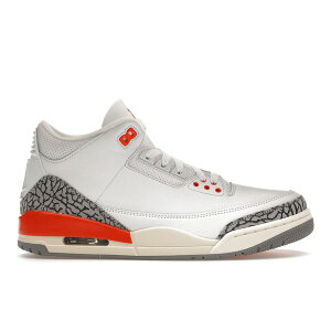 Jordan �W���[�_�� ���f�B�[�X �X�j�[�J�[ �yJordan 3 Retro Georgia Peach (Women's)�z �T�C�Y US_W_10 White/Cosmic Clay/Sail/Cement Grey/Anthracite