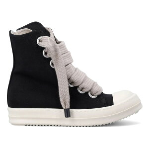 Rick Owens ���b�N�I�E�G���X ���f�B�[�X �X�j�[�J�[ �yRick Owens DRKSHDW Temple Jumbo Lace Sneaks Black Milk (Women's)�z �T�C�Y US_9(26.0cm) Black/Milk/Milk