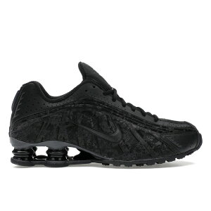 Nike �i�C�L ���f�B�[�X �X�j�[�J�[ �yNike Shox R4 Black Floral (Women's)�z �T�C�Y US_9.5(26.5cm) Black/Dark Smoke Grey