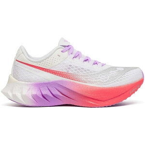 Saucony �T�b�J�j�[ ���f�B�[�X �X�j�[�J�[ �ySaucony Endorphin Pro 4 White Crocus (Women's)�z �T�C�Y US_8(25.0cm) White/Crocus