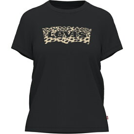 【送料無料】 リーバイス レディース Tシャツ トップス The Perfect T Shirt Leopard Cloud