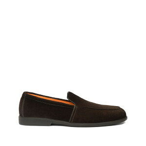 �T���g�[�j �����Y �X���b�|���E���[�t�@�[ �V���[�Y Suede panelled loafers Brown