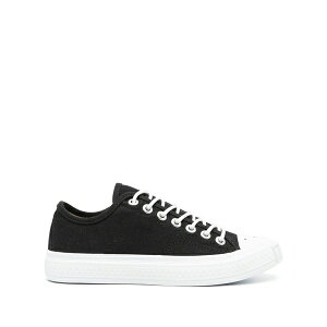 �A�N�l �X�g�D�f�B�I�Y ���f�B�[�X �X�j�[�J�[ �V���[�Y Contrasting toe-cap low-top sneakers Black