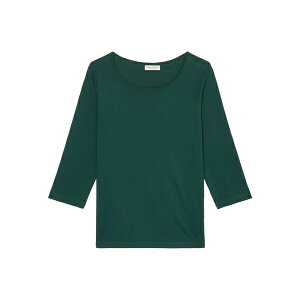 �}���R�|�[�� ���f�B�[�X T�V���c �g�b�v�X Three-quarter sleeve t-shirt Green