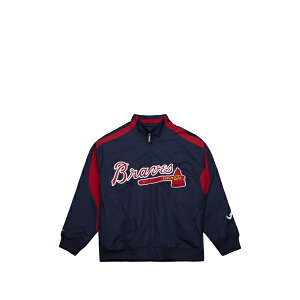 �~�b�`�F��&�l�X �����Y �W���P�b�g���u���]�� �A�E�^�[ Mlb 2005 atlanta braves cooperstown zip-up jacket Blue