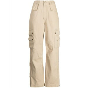 �S�G���W�F�C ���f�B�[�X �J�W���A���p���c �{�g���X Wide-leg cotton cargo pants Neutrals
