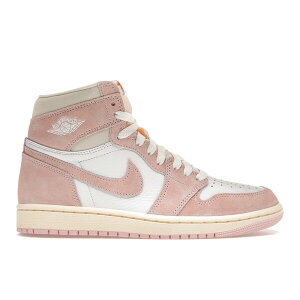 Jordan W[_ fB[X Xj[J[ yJordan 1 Retro High OG Washed Pink (Women's)z TCY US_W_10 Atmosphere/White/Muslin/Sail