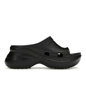 Balenciaga oVAK fB[X Xj[J[ yBalenciaga x Crocs Pool Slide Sandals Black (Women's)z TCY US_6(23.0cm) Black