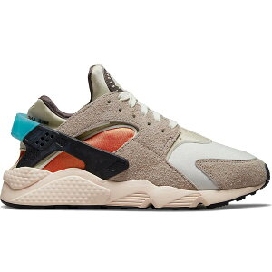 Nike �i�C�L ���f�B�[�X �X�j�[�J�[ �yNike Air Huarache Koromogae (Women's)�z �T�C�Y US_6(23.0cm) Moon Fossil/Dutch Blue/Rattan