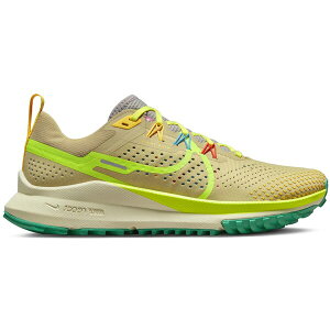 Nike iCL fB[X Xj[J[ yNike React Pegasus Trail 4 Team Gold Baltic Blue Stadium Green Volt (Women's)z TCY US_7.5(24.5cm) Team Gold/Baltic Blue/Stadium Green/Volt