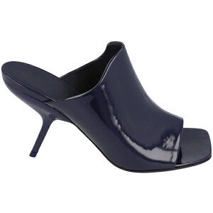 Ferragamo tFK fB[X Xj[J[ yFerragamo Era Patent Leather Mules Blue (Women's)z TCY US_8(25.0cm) Blue