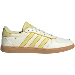 adidas AfB_X fB[X Xj[J[ yadidas Breaknet Sleek Off White Powder Yellow Utility Yellow (Women's)z TCY US_8(25.0cm) Off White/Powder Yellow/Utility Yellow