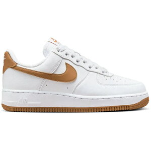 Nike �i�C�L ���f�B�[�X �X�j�[�J�[ �yNike Air Force 1 Low '07 Next Nature White Flax (Women's)�z �T�C�Y US_W_11 White/Flax