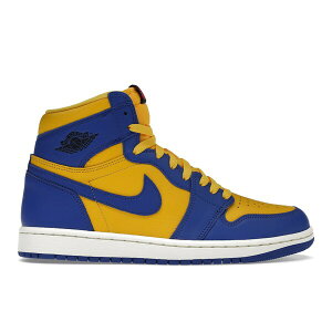 Jordan W[_ fB[X Xj[J[ yJordan 1 Retro High OG Reverse Laney (Women's)z TCY US_7(24.0cm) Varsity Maize/Game Royal/Sail/Black/Fire Red
