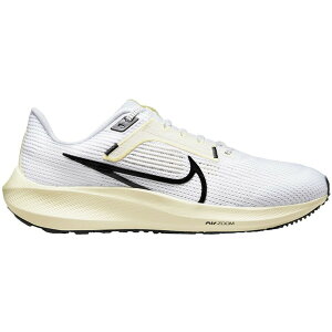 Nike �i�C�L ���f�B�[�X �X�j�[�J�[ �yNike Pegasus 40 White Coconut Milk Black (Women's)�z �T�C�Y US_7.5(24.5cm) White/Coconut Milk/Black