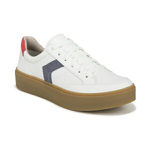hN^[EV[ fB[X Xj[J[ V[Y Women's Madison-Lace Sneakers White/Blue/Red Faux Leather