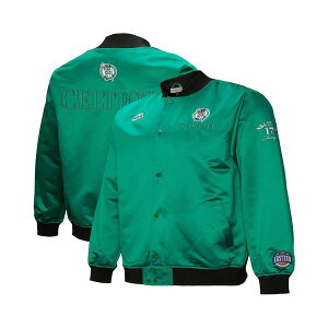 �~�b�`�F��&�l�X �����Y �W���P�b�g���u���]�� �A�E�^�[ Men's Kelly Green Boston Celtics Hardwood Classics Team OG 3.0 Lightweight Satin Full-Snap Jacket Kelly Green