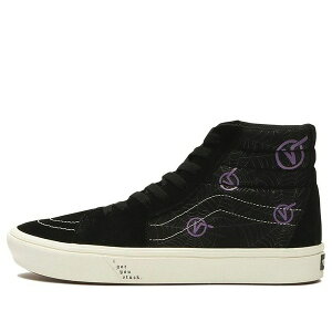 Vans �o���Y �����Y �X�j�[�J�[ �yVans SK8-HI Comfycush Spider Black Purple VN0A3WMB4CJ�z �T�C�Y US_10(28.0cm)