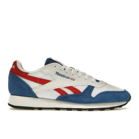 Reebok リーボック メンズ スニーカー 【Reebok Classic Leather】 サイズ US_6(24.0cm) Make It Yours White Vector Red Blue