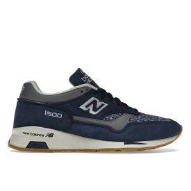 New Balance ニューバランス メンズ スニーカー 【New Balance 1500】 サイズ US_9.5(27.5cm) MiUK Navy Grey Harris Tweed