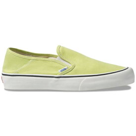 Vans バンズ メンズ スニーカー 【Vans Slip-On VR3 SF】 サイズ US_9.5(27.5cm) Sunny Lime Salt Wash