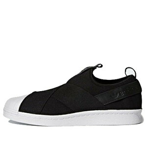 adidas �A�f�B�_�X �����Y �X�j�[�J�[ �yadidas Superstar Slip-On 'Core Black' BZ0112�z �T�C�Y US_10(28.0cm)