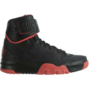 Nike �i�C�L �����Y �X�j�[�J�[ �yNike Air Shark Trainer Prm Black Black Atomic Red�z �T�C�Y US_8.5(26.5cm) Black/Black/Atomic Red