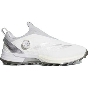 adidas AfB_X Y Xj[J[ yadidas Adizero ZG BOA Spikeless Golf Cloud White Silver Metallicz TCY US_9.5(27.5cm) Cloud White/Silver Metallic/Light Solid Grey