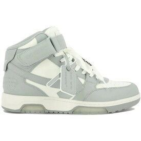 OFF-WHITE オフホワイト メンズ スニーカー 【Off-White Out Of Office Mid Top】 サイズ EU_42(27.0cm) White Grey