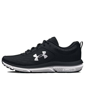 Under Armour A_[A[}[ fB[X Xj[J[ y(WMNS) Under Armour Charged Assert 10 'Black White' 3026179-001z TCY US_5(22.0cm)
