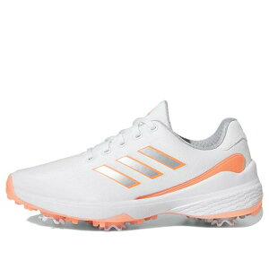 adidas AfB_X fB[X Xj[J[ y(WMNS) adidas ZG23 Golf Shoes 'Cloud White Silver Metallic Coral Fusion' GZ2176z TCY US_6.5(23.5cm)