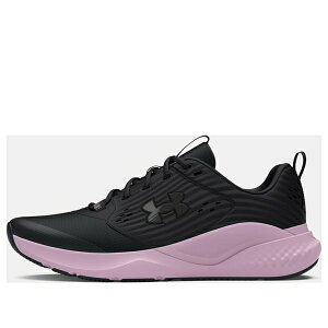 Under Armour A_[A[}[ fB[X Xj[J[ y(WMNS) Under Armour Charged Commit 4 'Black Purple Ace' 3026728-003z TCY US_9(26.0cm)