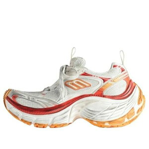 Balenciaga oVAK fB[X Xj[J[ y(WMNS) Balenciaga 10XL Sneakers 'White Red and Orange Mesh TPU and Rubber' 792778W2MV29670z TCY US_6(23.0cm)
