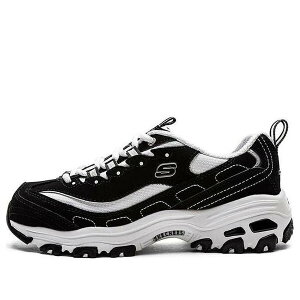 Skechers XPb`[Y fB[X Xj[J[ y(WMNS) Skechers D Lites Low-Top Daddy Shoes Black 99999720-BKWz TCY US_6(23.0cm)