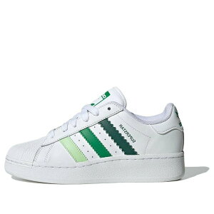adidas AfB_X fB[X Xj[J[ y(WMNS) adidas Superstar XLG 'White Collegiate Green' IF9121z TCY US_9.5(26.5cm)