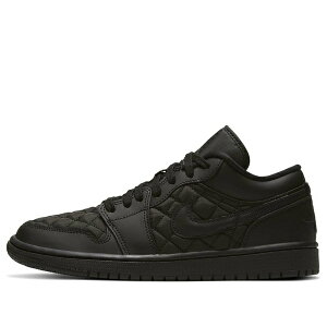 Air Jordan W[_ fB[X Xj[J[ y(WMNS) Air Jordan 1 Low 'Triple Black Quilted' DB6480-001z TCY US_8.5(25.5cm)