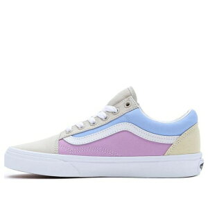 Vans oY fB[X Xj[J[ y(WMNS) Vans Old Skool 'Pastel Block - Purple' VN0007NTBMBz TCY US_9(26.0cm)