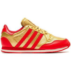adidas AfB_X Y Xj[J[ yadidas Galaxy OG Gold Metallic Redz TCY US_8(26.0cm) Gold Metallic/Red/Off White