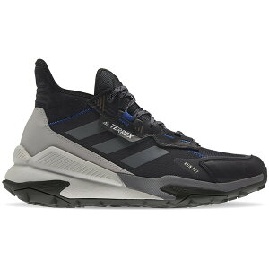 adidas �A�f�B�_�X �����Y �X�j�[�J�[ �yadidas Terrex Hyperblue Mid Rain.RDY Black Grey�z �T�C�Y US_8.5(26.5cm) Core Black/Grey Two/Grey Five