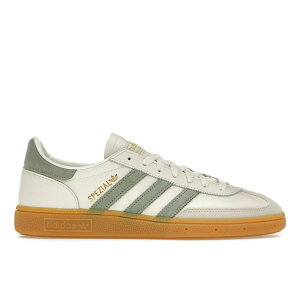 adidas �A�f�B�_�X �����Y �X�j�[�J�[ �yadidas Handball Spezial Off White Silver Green�z �T�C�Y US_6(24.0cm) Off White/Silver Green/Gum
