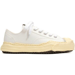 Maison Mihara Yasuhiro �~�n�����X�q�� �����Y �X�j�[�J�[ �yMaison Mihara Yasuhiro Hank VL OG Sole Canvas Low White�z �T�C�Y US_12(30.0cm) White