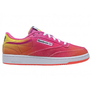 Reebok ���[�{�b�N �����Y �X�j�[�J�[ �yReebok Club C 85 Daniel Moon Atomic Pink Alert Yellow�z �T�C�Y US_9(27.0cm) Atomic Pink/Orange Flare/Alert Yellow
