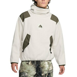 Nike �i�C�L �����Y �X�j�[�J�[ �yNike ACG Balaclava Retro Fleece Pullover (Asia Sizing) 'Light Bone Khaki' FN1946-072�z �T�C�Y US_M_14