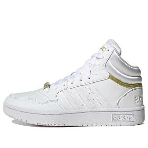 adidas AfB_X fB[X Xj[J[ Cloud White / Cloud White / Gold Metallic y(WMNS) adidas Hoops 3.0 Mid Classic Shoes 'Gold Metallic' GY4752z TCY US_5(22.0cm)